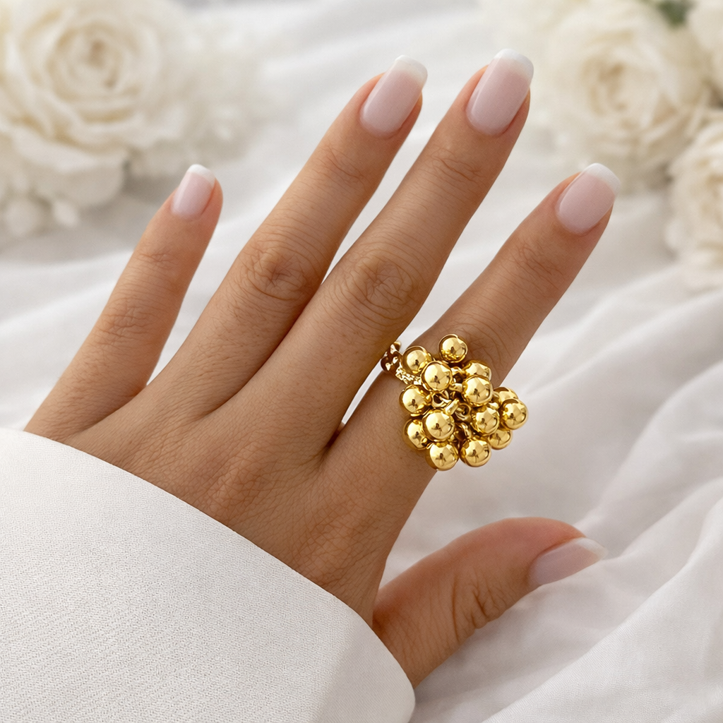 Geometrischer Open Ring – Moderner Statement Schmuck für Damen & Herren