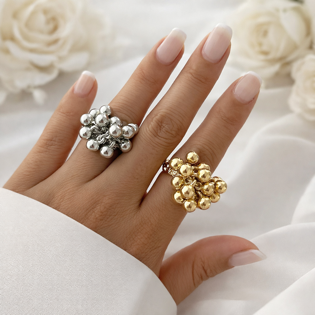 Geometrischer Open Ring – Moderner Statement Schmuck für Damen & Herren