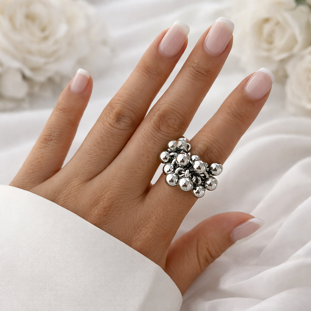 Geometrischer Open Ring – Moderner Statement Schmuck für Damen & Herren